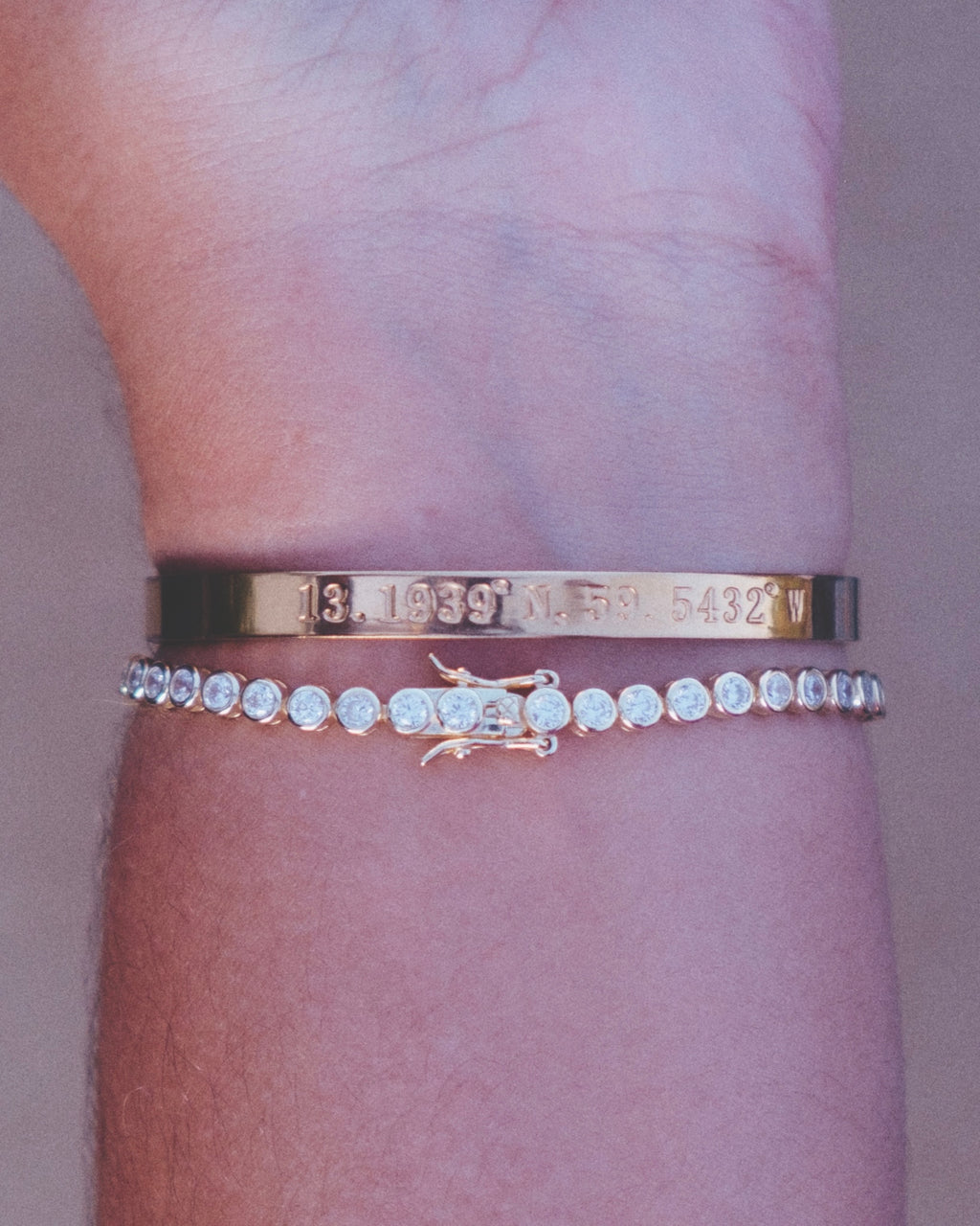 Round Tennis Bracelet