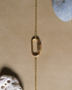 Carabiner Charm Necklace