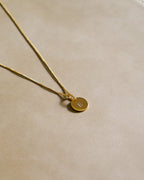 Disc Pendant Necklace