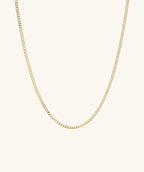 Mini Curb Chain Necklace